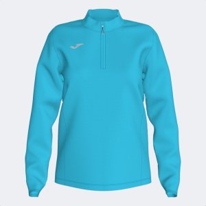JOMA RUNNING NIGHT SWEATSHIRT FLUOR TURQUOISE