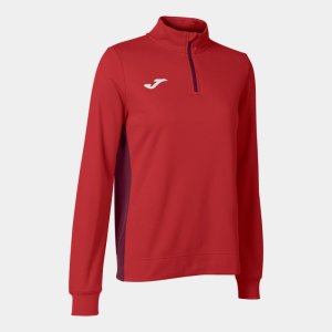 JOMA WOMEN'S WINNER II SWEATSHIRT RED