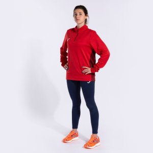 JOMA WOMEN'S WINNER II SWEATSHIRT RED