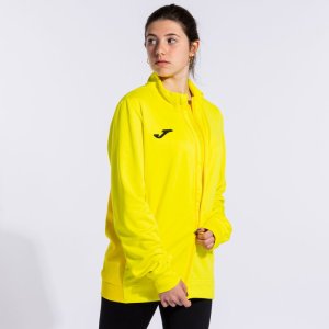 JOMA WINNER II FULL ZIP SWEATSHIRT YELLOW