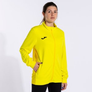JOMA WINNER II FULL ZIP SWEATSHIRT YELLOW