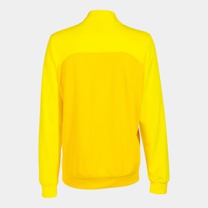 JOMA WINNER II FULL ZIP SWEATSHIRT YELLOW