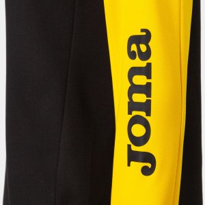 JOMA WOMEN'S ECO CHAMPIONSHIP SWEATSHIRT BLACK YELLOW
