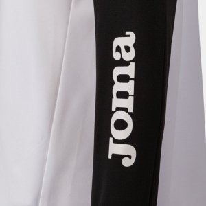 JOMA WOMEN'S ECO CHAMPIONSHIP SWEATSHIRT WHITE BLACK