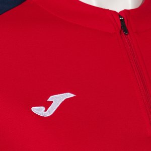 JOMA WOMEN'S ECO CHAMPIONSHIP SWEATSHIRT RED NAVY