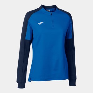 JOMA WOMEN'S ECO CHAMPIONSHIP SWEATSHIRT ROYAL NAVY
