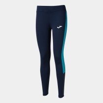 JOMA ECO CHAMPIONSHIP LONG TIGHTS NAVY FLUOR TURQUOISE