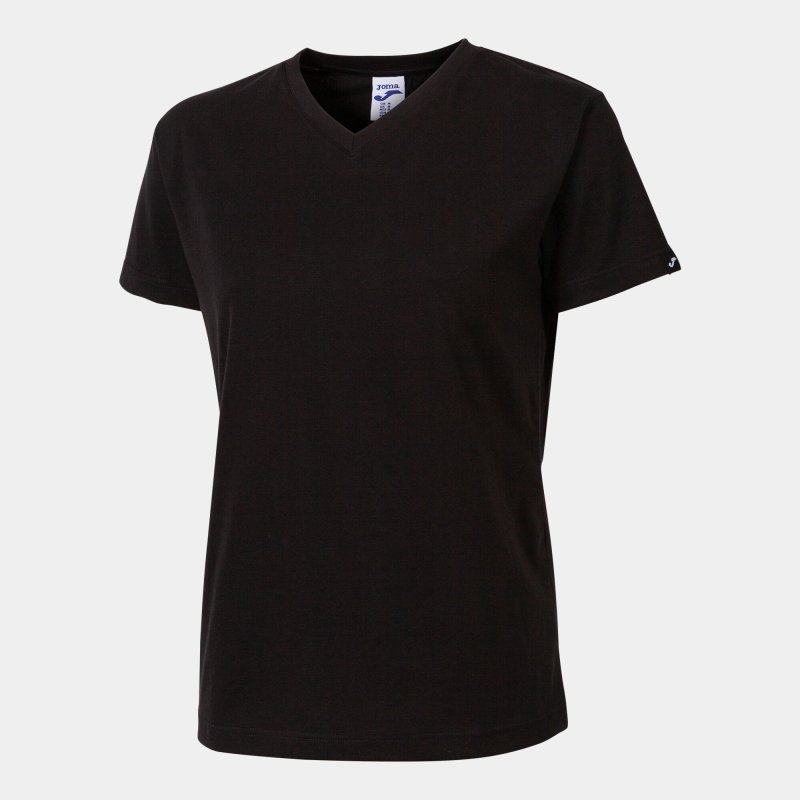 JOMA VERSALLES SHORT SLEEVE T-SHIRT BLACK