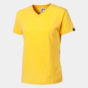 JOMA VERSALLES SHORT SLEEVE T-SHIRT YELLOW