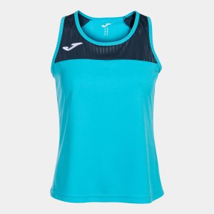 JOMA MONTREAL TANK TOP FLUOR TURQUOISE-NAVY