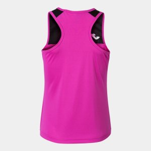 JOMA MONTREAL TANK TOP FLUOR PINK BLACK
