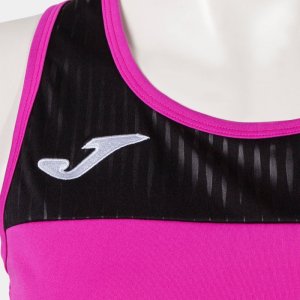 JOMA MONTREAL TANK TOP FLUOR PINK BLACK
