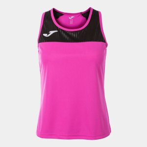 JOMA MONTREAL TANK TOP FLUOR PINK BLACK