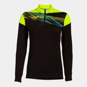 JOMA ELITE X SWEATSHIRT BLACK FLUOR YELLOW