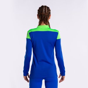 JOMA ELITE X SWEATSHIRT ROYAL FLUOR GREEN