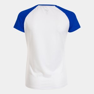 JOMA ELITE X SHORT SLEEVE T-SHIRT WHITE ROYAL