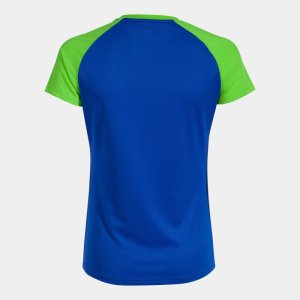 JOMA ELITE X SHORT SLEEVE T-SHIRT ROYAL FLUOR GREEN