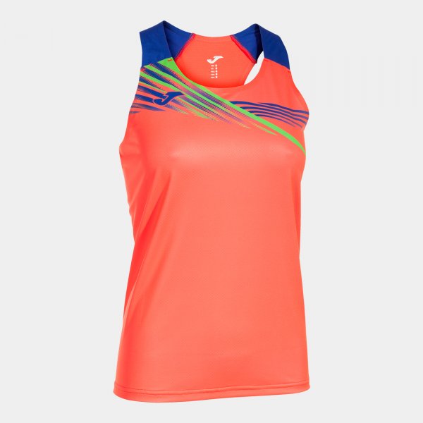 JOMA ELITE X TANK TOP FLUOR CORAL ROYAL