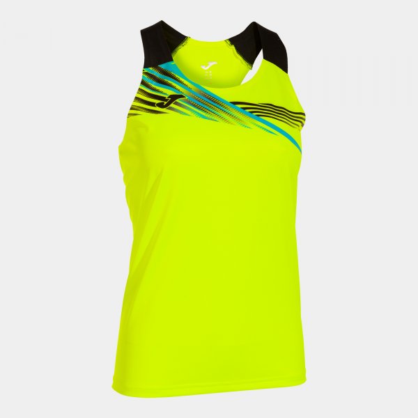 JOMA ELITE X TANK TOP FLUOR YELLOW BLACK