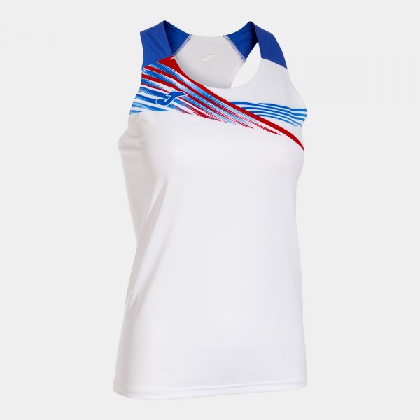 JOMA ELITE X TANK TOP WHITE ROYAL