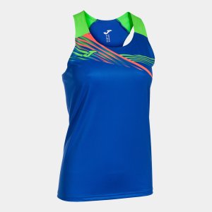 JOMA ELITE X TANK TOP ROYAL FLUOR GREEN