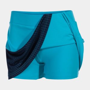 JOMA MONTREAL SKIRT FLUOR TURQUOISE-NAVY