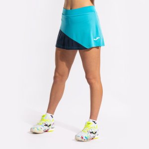JOMA MONTREAL SKIRT FLUOR TURQUOISE-NAVY