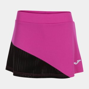 JOMA MONTREAL SKIRT FLUOR PINK BLACK