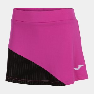 JOMA MONTREAL SKIRT FLUOR PINK BLACK