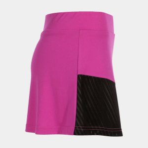 JOMA MONTREAL SKIRT FLUOR PINK BLACK