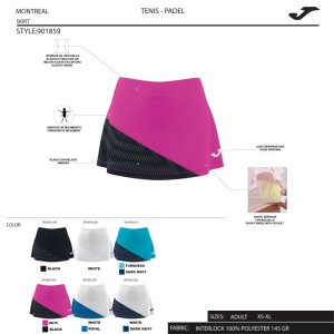 JOMA MONTREAL SKIRT WHITE ROYAL