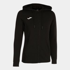 JOMA SCULPTURE II ZIP-UP HOODIE BLACK