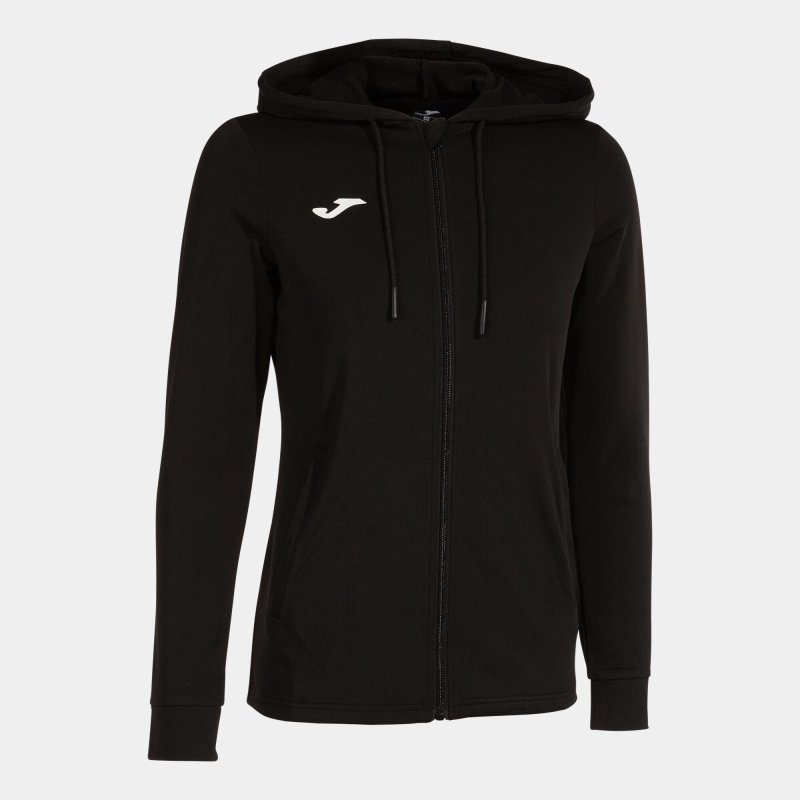 JOMA SCULPTURE II ZIP-UP HOODIE BLACK