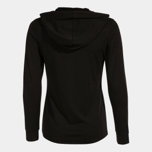 JOMA SCULPTURE II ZIP-UP HOODIE BLACK