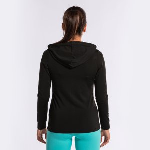 JOMA SCULPTURE II ZIP-UP HOODIE BLACK