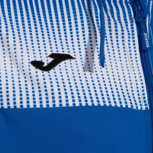 JOMA ECO SUPERNOVA ZIP-UP HOODIE ROYAL WHITE