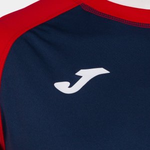JOMA TEAMWORK SHORT SLEEVE T-SHIRT NAVY RED