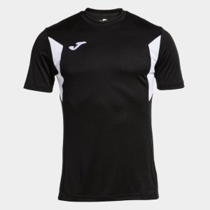 JOMA SHIRT SHORT SLEEVE WINNER III BLACK-WHITE