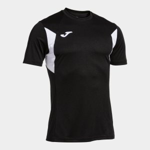 JOMA SHIRT SHORT SLEEVE WINNER III BLACK-WHITE