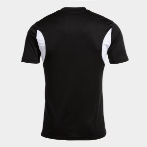 JOMA SHIRT SHORT SLEEVE WINNER III BLACK-WHITE
