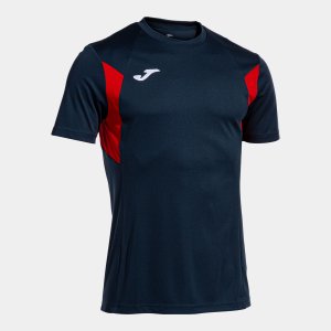 JOMA SHIRT SHORT SLEEVE WINNER III NAVY-RED