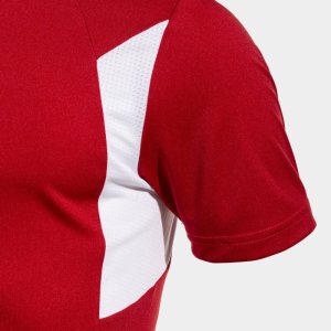 JOMA SHIRT SHORT SLEEVE WINNER III RED-WHITE