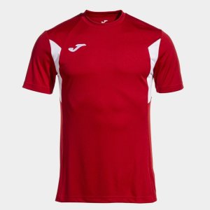 JOMA SHIRT SHORT SLEEVE WINNER III RED-WHITE