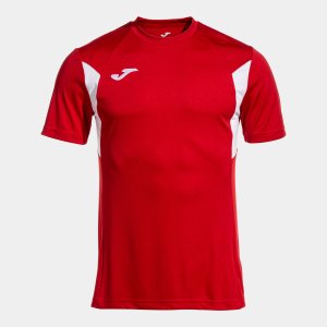 JOMA SHIRT SHORT SLEEVE WINNER III RED-WHITE