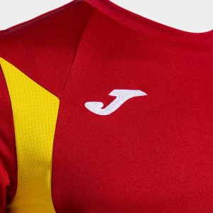 JOMA SHIRT SHORT SLEEVE WINNER III RED-YELLOW