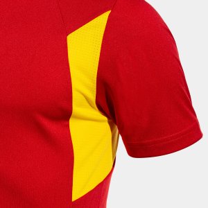 JOMA SHIRT SHORT SLEEVE WINNER III RED-YELLOW