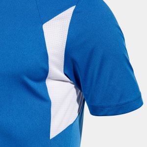 JOMA SHIRT SHORT SLEEVE WINNER III ROYAL-WHITE