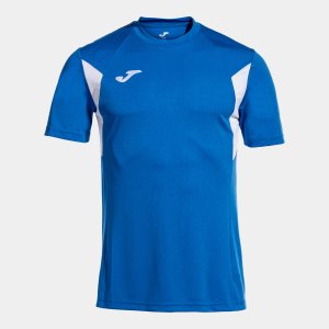 JOMA SHIRT SHORT SLEEVE WINNER III ROYAL-WHITE