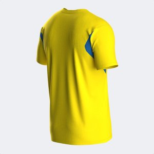 JOMA SHIRT SHORT SLEEVE WINNER III YELLOW-ROYAL