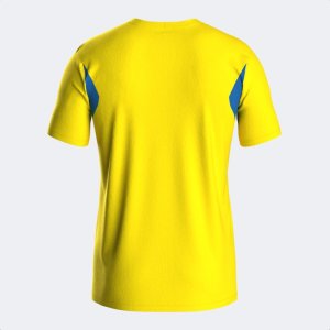 JOMA SHIRT SHORT SLEEVE WINNER III YELLOW-ROYAL